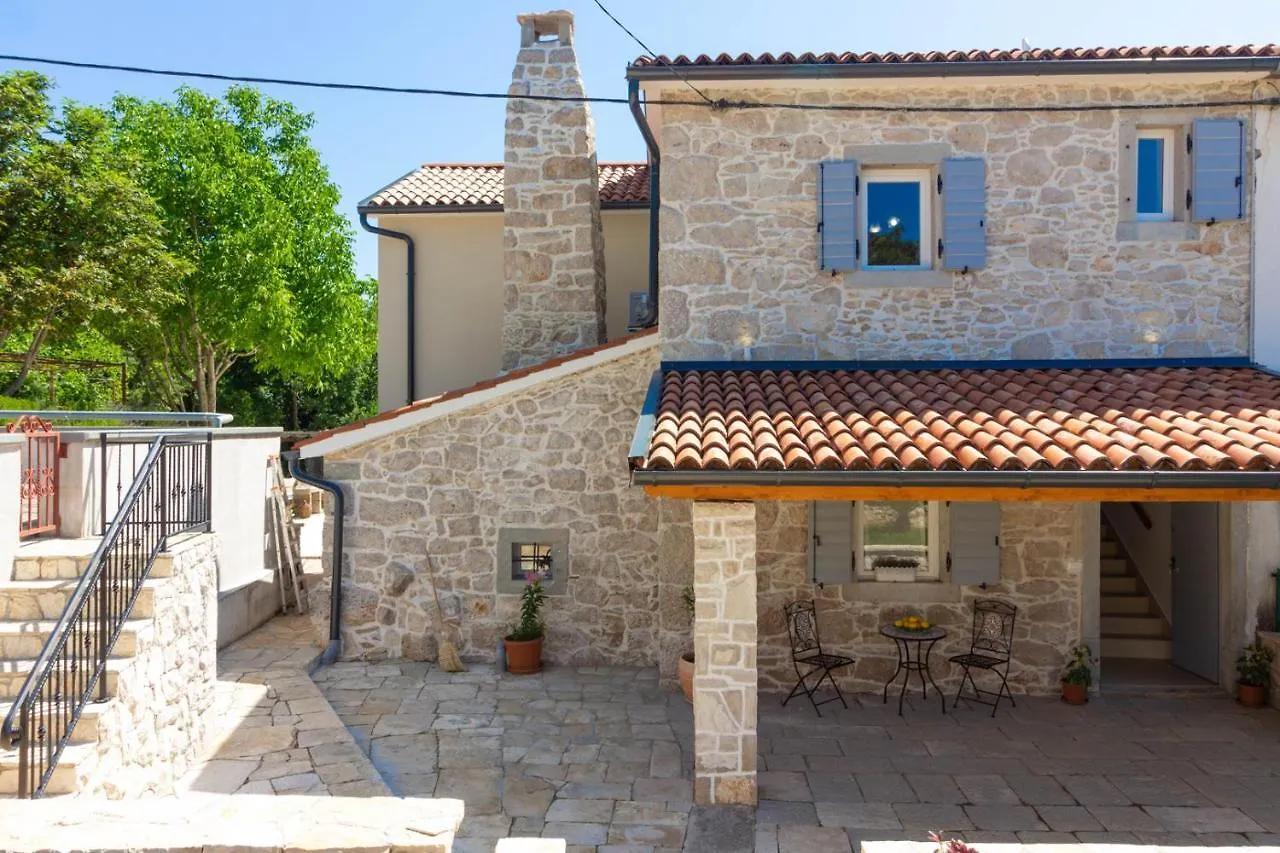 Beautiful Villa Stora Kuca With Private Pool In Labin - Rabac Krapan