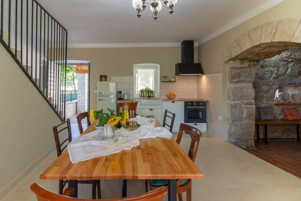 Beautiful Villa Stora Kuca With Private Pool In Labin - Rabac Krapan