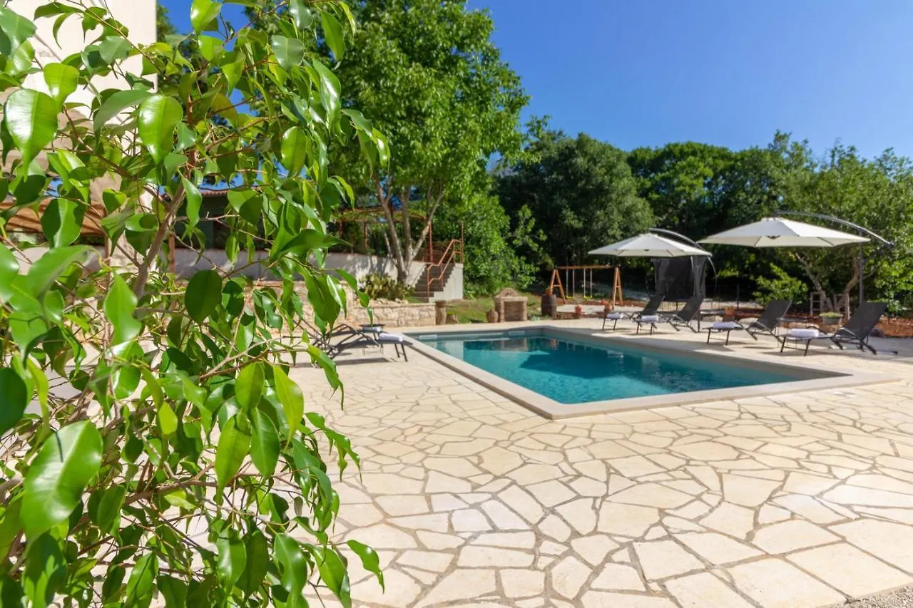 Beautiful Villa Stora Kuca With Private Pool In Labin - Rabac Krapan